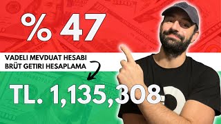 Vadeli mevduat hesap brüt faiz getirisi nasıl hesaplanır Yıl 366 gün olduğunda [upl. by Znieh899]