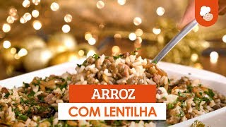 Arroz com lentilha — Receitas TudoGostoso [upl. by Auos]