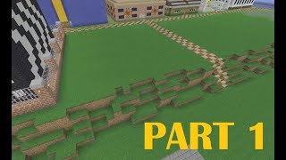 Building Stampys Lovely World 184  Town Terrain Part 1 [upl. by Bust757]