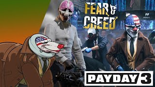 MarioInATopHat Payday 3 A MiniGun But More Fun [upl. by Hellman]