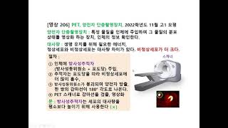 206 국어와 과학 PETCT 양전자단층촬영 의공학 전신암진단 방사성추적자 감마선 방출 방사성동위원소 동시검출응답선 동시계수시간폭 [upl. by Leirol980]