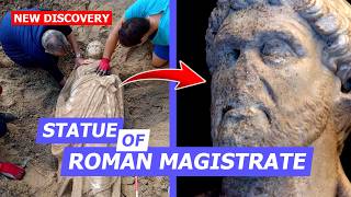 Remarkably WellPreserved Roman Statue Discovered in Ancient Odessos [upl. by Gunar156]