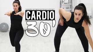 CARDIO 30 MINUTOS PARA ADELGAZAR RÁPIDO  QUEMA GRASA [upl. by Chappelka]