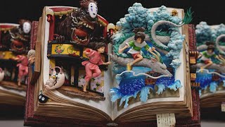 Spirited Away Book Diorama by Zuoban Studio 🔥 [upl. by Tisha316]