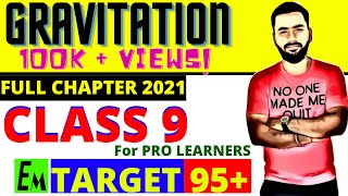 GRAVITATION FULL CHAPTER  CLASS 9 CBSE SCIENCE  TARGET 95 [upl. by Etnahsa]