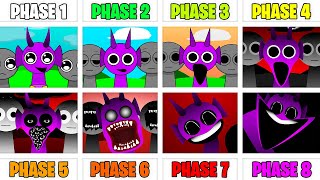 True All Phases in Incredibox Sprunki  Phase 1 VS Phase 2 VS Phase 3 VS Phase 4 VS Phases 58 [upl. by Ygiaf]