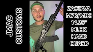 MMS Handguard for the Zastava M70 JMAC Customs [upl. by Marion]