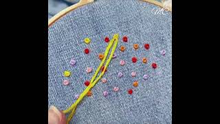 Embroidery Tutorial Stunning Flower Bouquet Embroidery Tutorial Embroidery FloralDesign [upl. by Ardried]