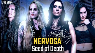 NERVOSA  quotSeed of Deathquot Live Concert Porto 2024 [upl. by Talya]