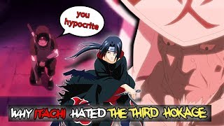 Why Itachi Uchiha Hated The Third Hokage Hiruzen Sarutobi – Boruto amp Naruto Explained [upl. by Profant]