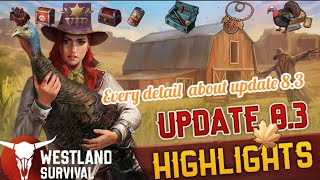 Westland Survival Every Detail About UPDATE 83 HIGHLIGHTS [upl. by Kaia621]