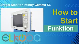 Quickstart Draeger Monitoring Infinity Gamma XL Anzeige von Spannung und Strom an Labornetzteil [upl. by Lacram]