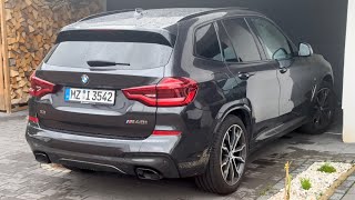 2020 BMW X3 M40i Stock Exhaust Sound Cold Start and Revs [upl. by Latyrc]