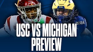 Why USC Football WILL EASILY BEAT Michigan Football  USC vs Michigan Preview [upl. by Ahsenat]