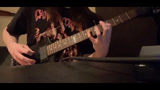 Cannibal Corpse  Evisceration Plague Guitar Cover [upl. by Sweeney705]