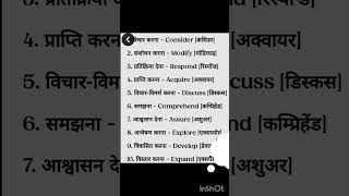 Vocabulary words with meaning hindi English spoken words [upl. by Gabriela146]