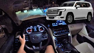 NEW 2023 Toyota Land Cruiser Night drive [upl. by Ajani]