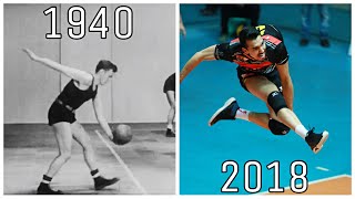 Volleyball Serve Evolution 1940  2018 HD [upl. by Gravante]