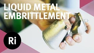 Liquid Metal Embrittlement  Gallium vs Aluminium [upl. by Mufi]