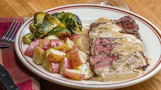 French Pepper Steak Steak au Poivre [upl. by Nawyt972]