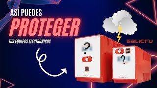 PROTEGE 🌩️🔌 tus equipos electrónicos  SALICRU SPS SOHO 500 [upl. by Oehsen195]