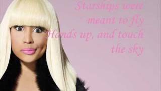 Nicki Minaj  Starships Lyrics [upl. by Atahs379]