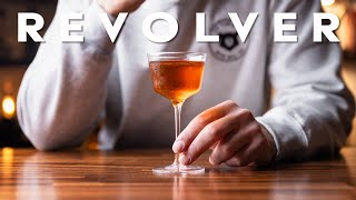 The REVOLVER  a bourbon lovers coffee cocktail 3 ingredients [upl. by Eanat437]