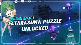 Tatarasuna Puzzle  GENSHIN IMPACT INAZUMA [upl. by Hegyera250]