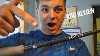 13 fishing FATE BLACK spinning rod REVIEW [upl. by Ahtel]