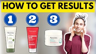 CLEAR SKIN FAST SKINCARE ROUTINE WITH ONLY 3 PRODUCTS DrDrayzday [upl. by Odraboel]