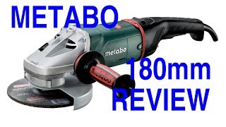 Metabo 2200W 180mm 7quot Angle Grinder W 22180 [upl. by Lester]