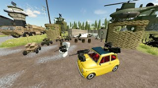 Finding Crazy Army Vehicles in Secret Bunker  Farming Simulator 22 [upl. by Nanyt]