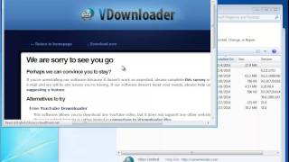 Remove VDownloader 33833 [upl. by Ysak]