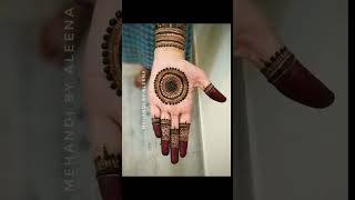 Beautiful amp Very Easy Gol Tikki Mehndi Designs shorts mehndi henna [upl. by Nnybor]