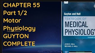 Chapter 55  Part 1   Guyton  Motor physiology Neurophysiology made easy by Dr Bint e Hawa [upl. by Nnyre]