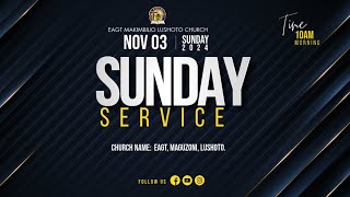 SUNDAY SERVICE  03 Nov 2024 [upl. by Bucher]