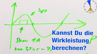 Musst Du können Leistung Zeitfunktion Sinus Spannung Strom berechnen [upl. by Dickman267]