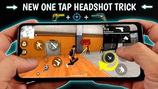 New One Tap Headshot Trick  2024  Handcam  Free Fire New Headshot Setting quot [upl. by Leunamme]