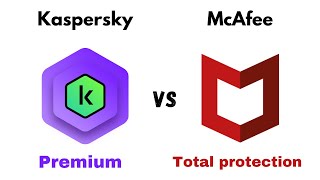 Kaspersky premium VS McAfee Total Protection  Vírus Windows [upl. by Eked104]