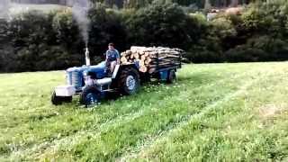 Zetor 25A  vlek drevo hore kopcom [upl. by Girard]