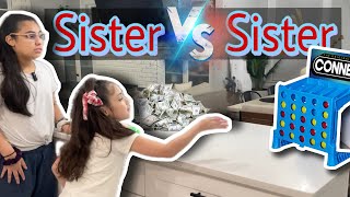 quotI CANT LOSE TO MY SISTERquot LEAH VS EMMA WINNER WINS CASH [upl. by Lemmuela]