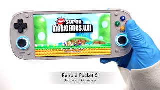 Unboxing Retroid Pocket 5 The Budget Retro Gaming King [upl. by Zerat233]