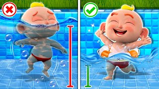 Scary Water Monster  Stranger Danger Song🚨 Safety Tips  Funny Baby  Nursery Rhymes amp Kids Songs [upl. by Neff]