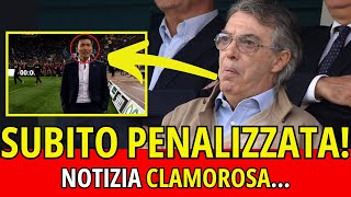 SUBITO PENALIZZATA NOTIZIA CLAMOROSA [upl. by Lauer464]