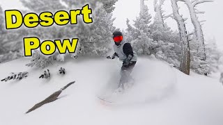 Arizona Snowbowl Powder Snowboarding [upl. by Ennair]