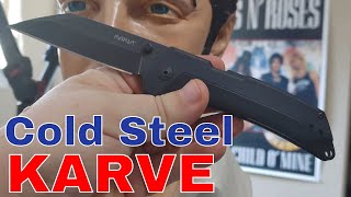 Cold Steel Karve Review [upl. by Gabriell662]