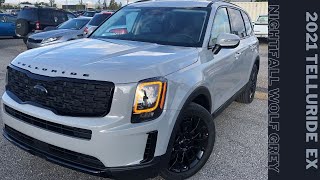 2021 Kia Telluride EX Wolf grey color [upl. by Asilenna]