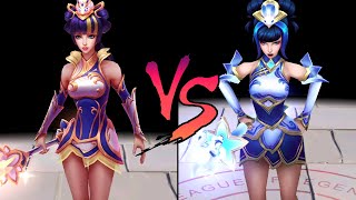 Porcelain Lux vs Prestige Porcelain Lux Skin Comparison Spotlight 2022 [upl. by Rehnberg100]