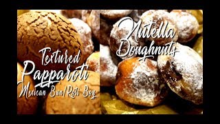 Papparotis Textured amp Nutella Doughnuts  1 Crazy Dough  2 Easy Recipes [upl. by Terence]