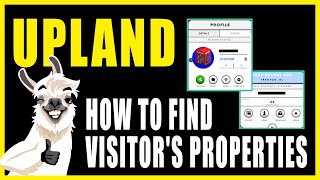 How To Find Upland Visitors Properties To Visit For Season Mission [upl. by Amairam452]